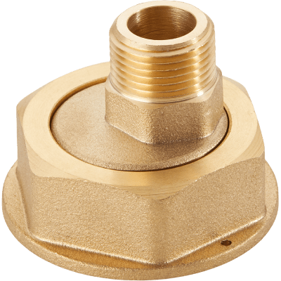 brass bayonet coupling 2 piece set for meter