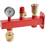 expansion vessel support kit for heating