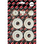 universal kit radiator plugs 1 white
