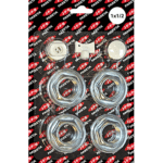 universal kit radiator plugs 1 zinc plated